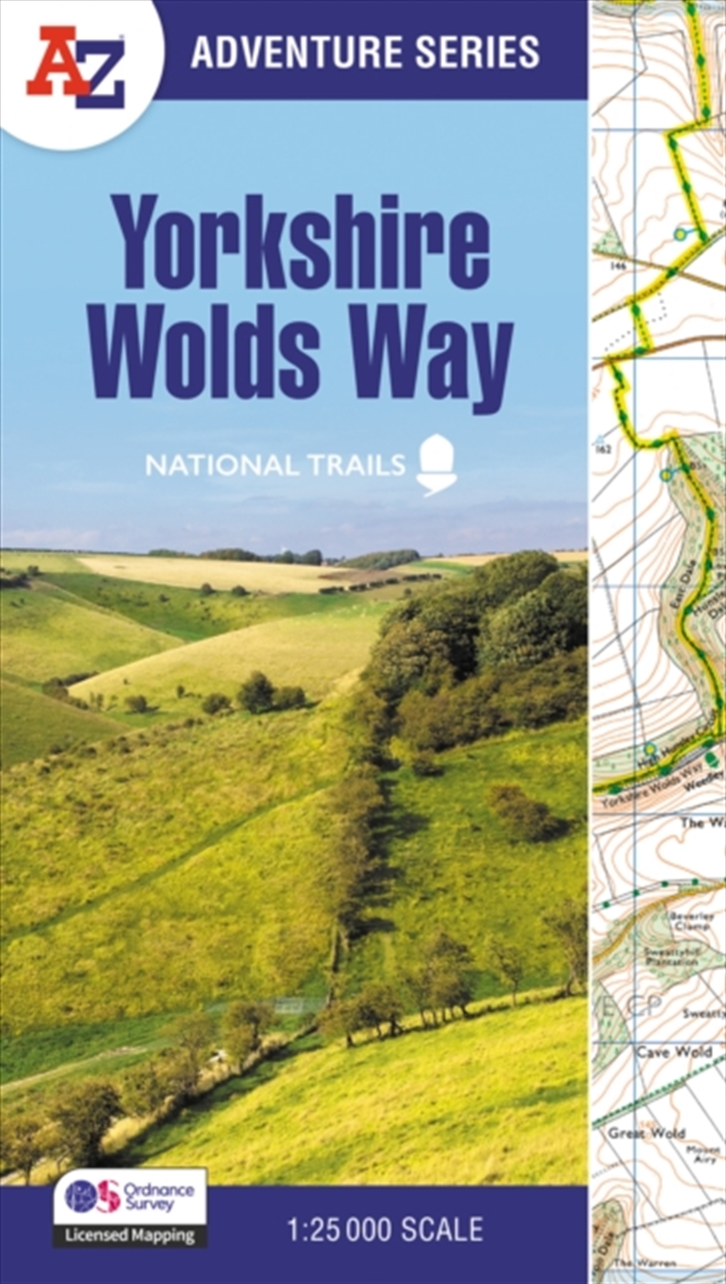 Yorkshire Wolds Way : With Ordnance Survey Mapping/Product Detail/Travel & Holidays
