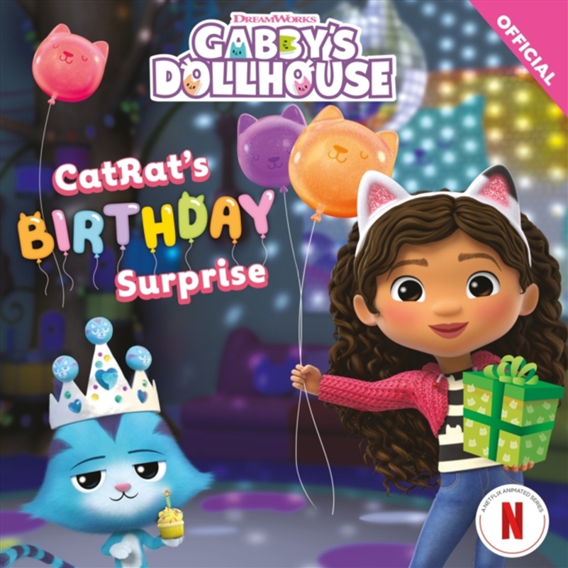 DreamWorks Gabby's Dollhouse: CatRat's Birthday Surprise/Product Detail/Childrens Fiction Books