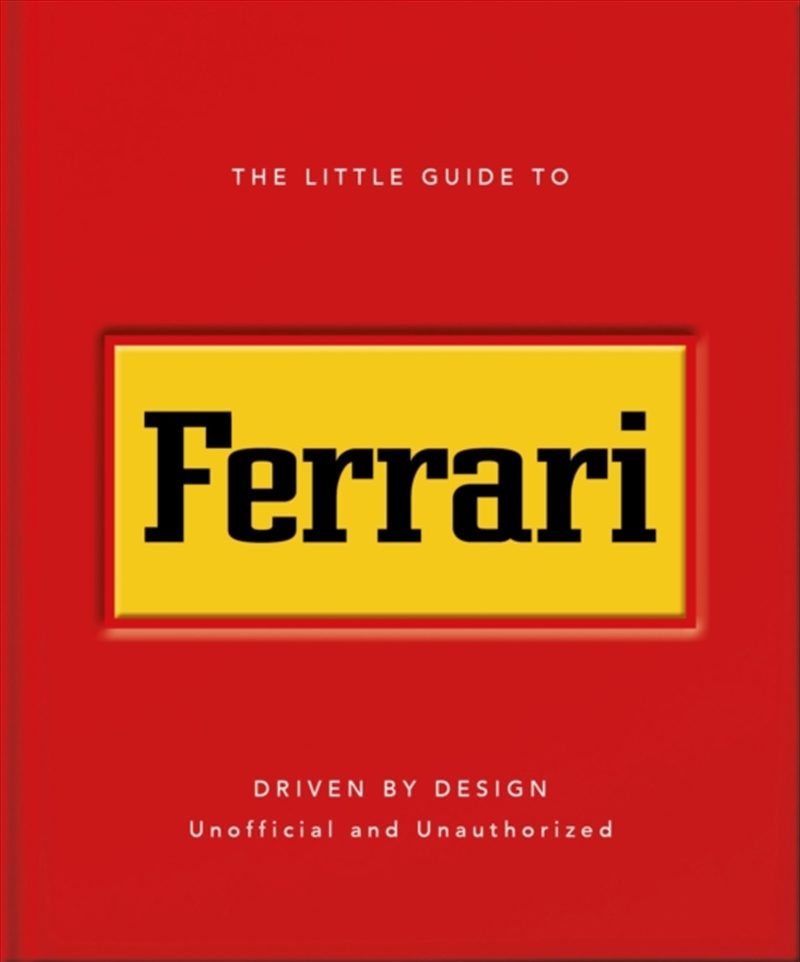 The Little Guide to Ferrari/Product Detail/Transportation