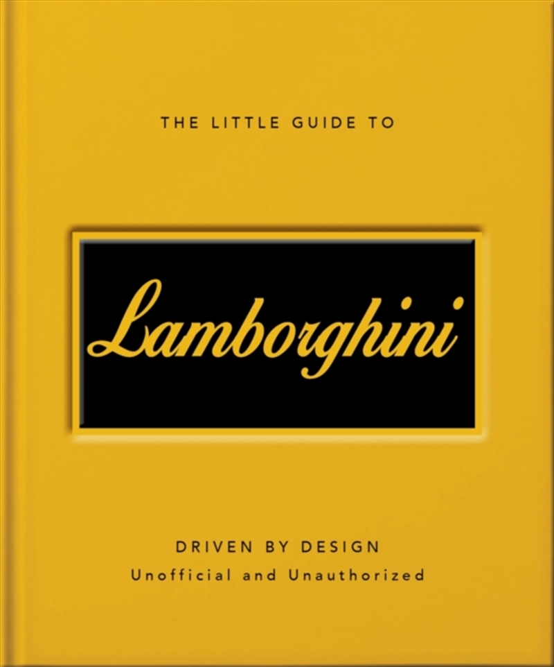 The Little Guide to Lamborghini/Product Detail/Transportation