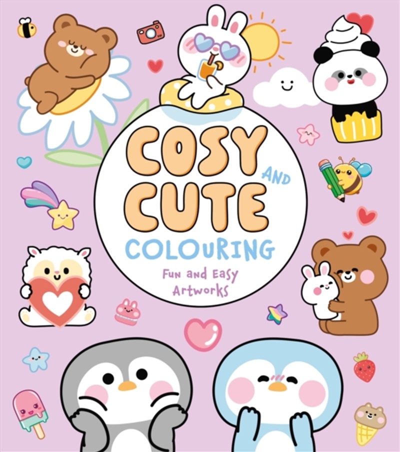 Cosy and Cute Colouring : Fun and Easy Artworks/Product Detail/Kids Colouring
