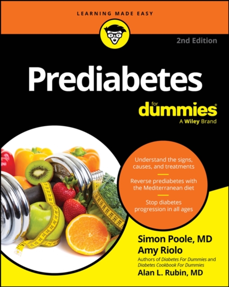 Prediabetes For Dummies/Product Detail/Family & Health