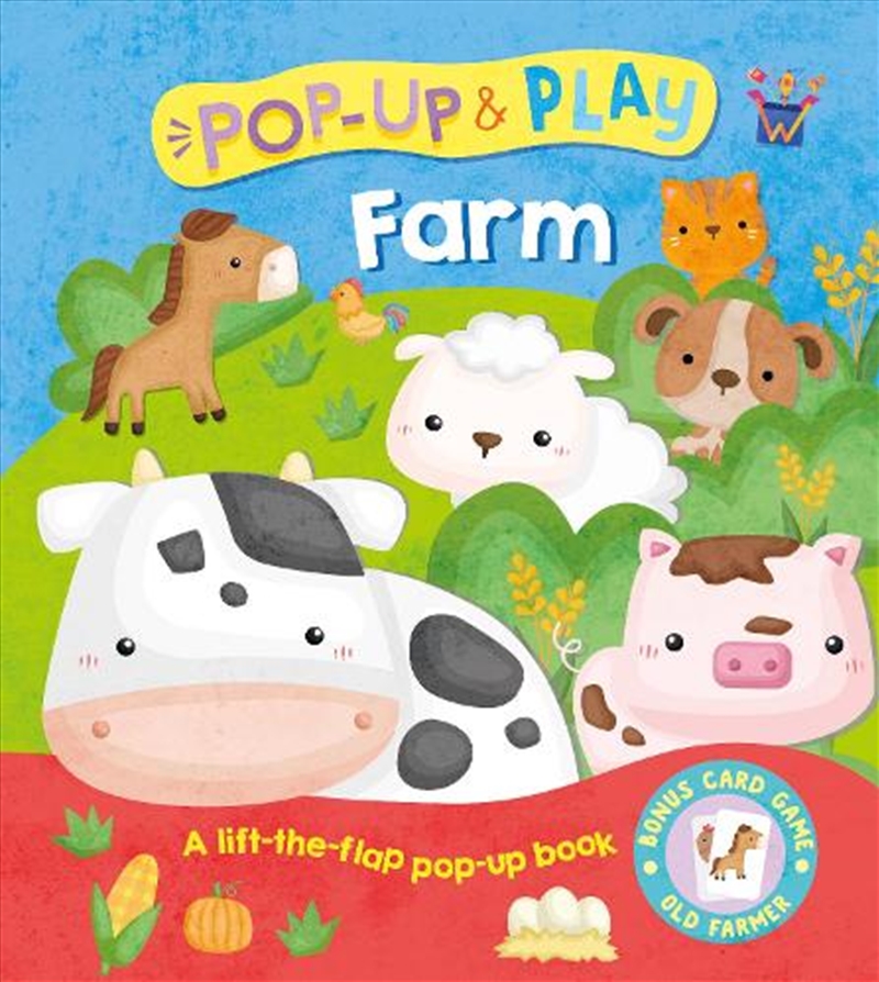 Pop up Book farm : With Playing card game/Product Detail/Early Childhood Fiction Books