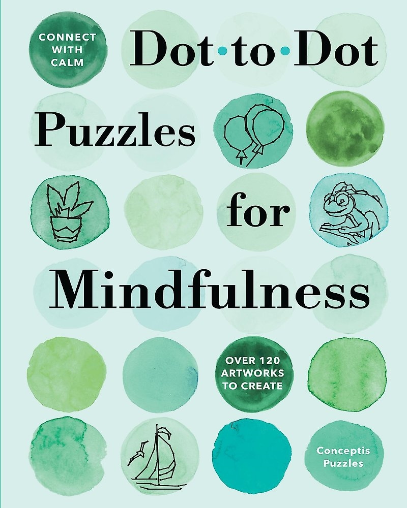 Connect With Calm: Dot-To-Dot Puzzles For Mindfulness/Product Detail/Adults Activity Books