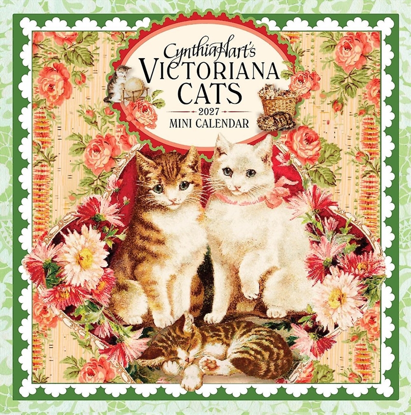 Cynthia Hart's Victoriana Cats Mini Wall Calendar 2027/Product Detail/Animals & Nature