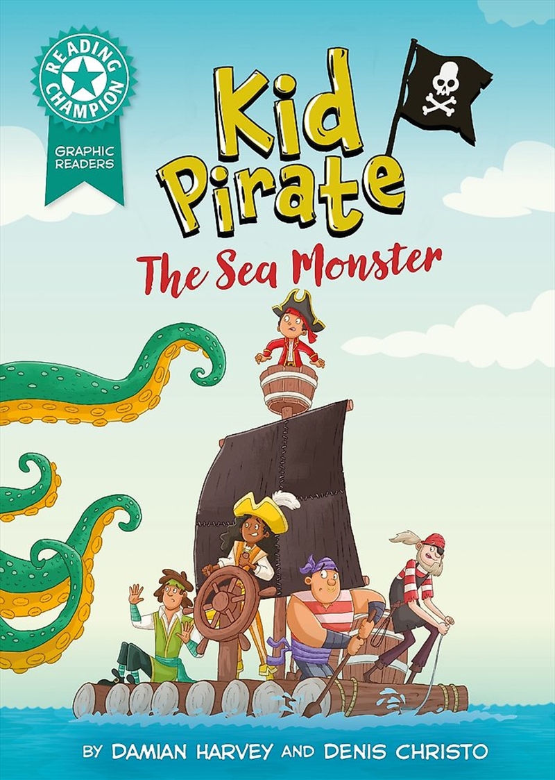 Reading Champion: Graphics: Kid Pirate: The Sea Monster/Product Detail/Childrens Fiction Books