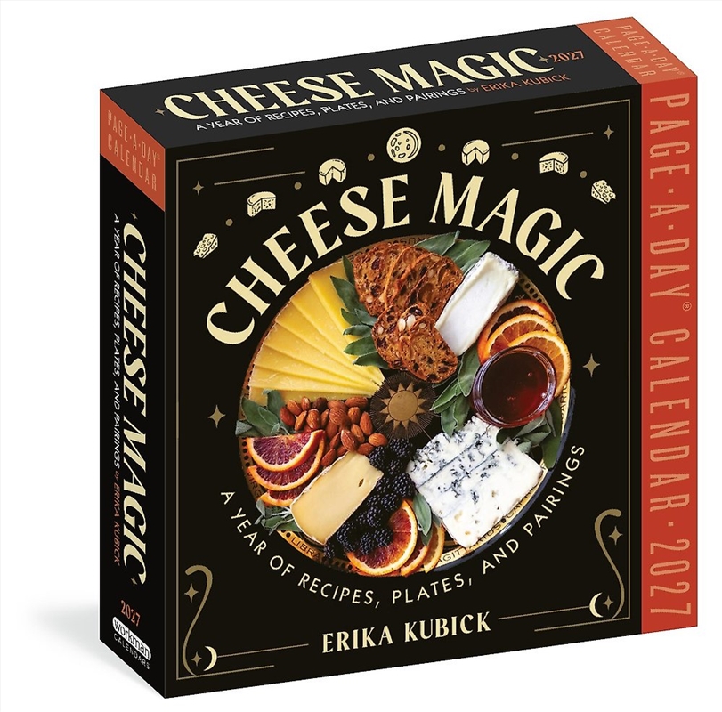 Cheese Magic Page-A-Day Calendar 2027/Product Detail/Recipes, Food & Drink