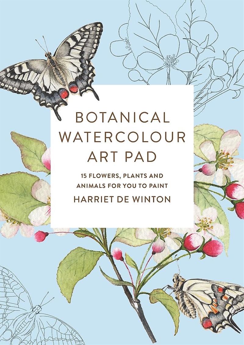 Botanical Watercolour Art Pad/Product Detail/Art