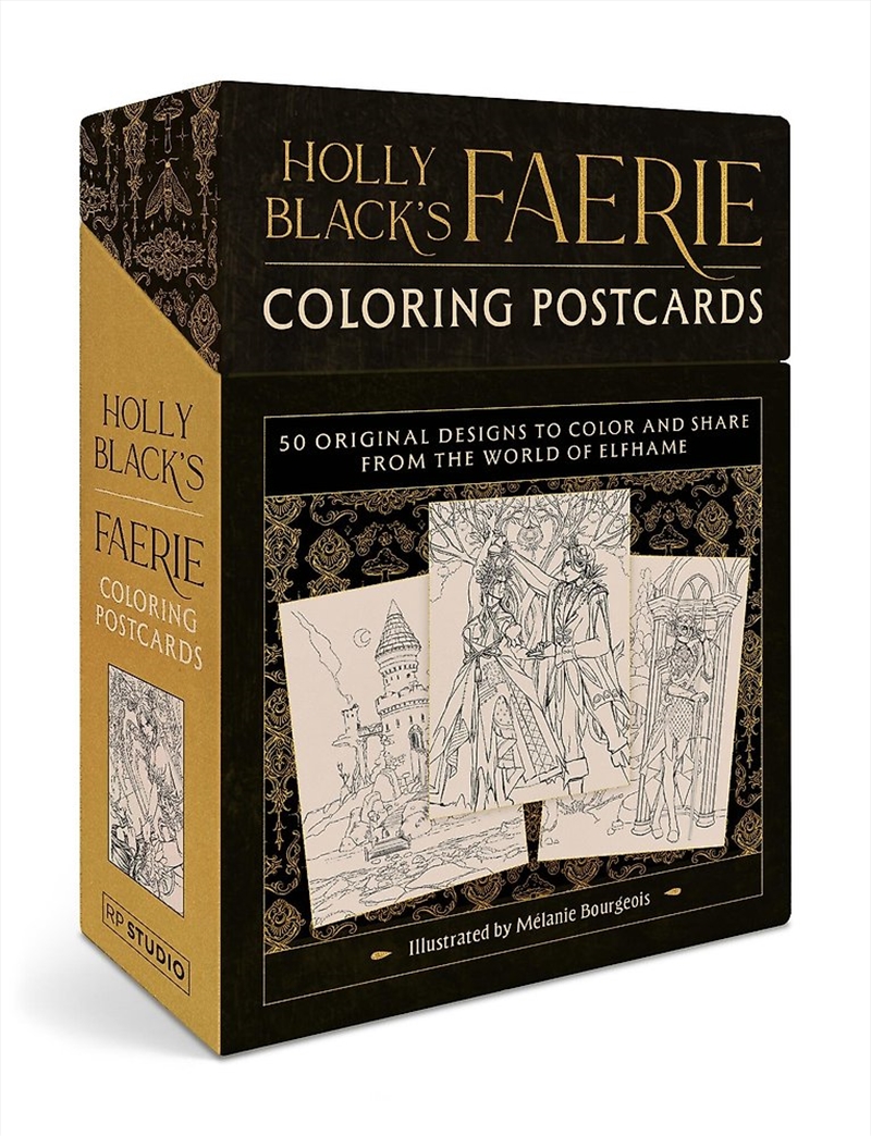 Holly Black's Faerie Coloring Postcards/Product Detail/Crafts & Handiwork