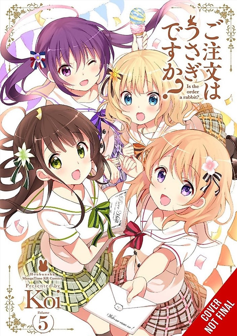 Is The Order A Rabbit?, Vol. 5/Product Detail/Stationery