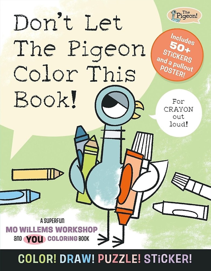 Don't Let The Pigeon Colour This Book!/Product Detail/Kids Activity Books