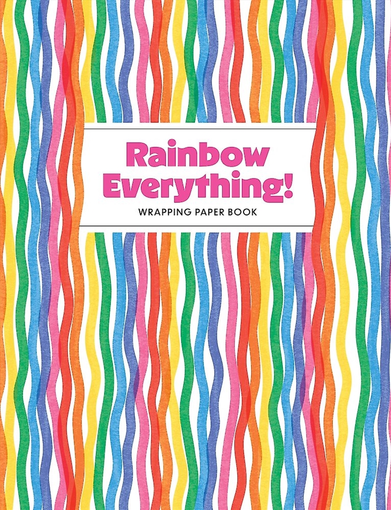 Rainbow Everything! Wrapping Paper Book/Product Detail/Crafts & Handiwork