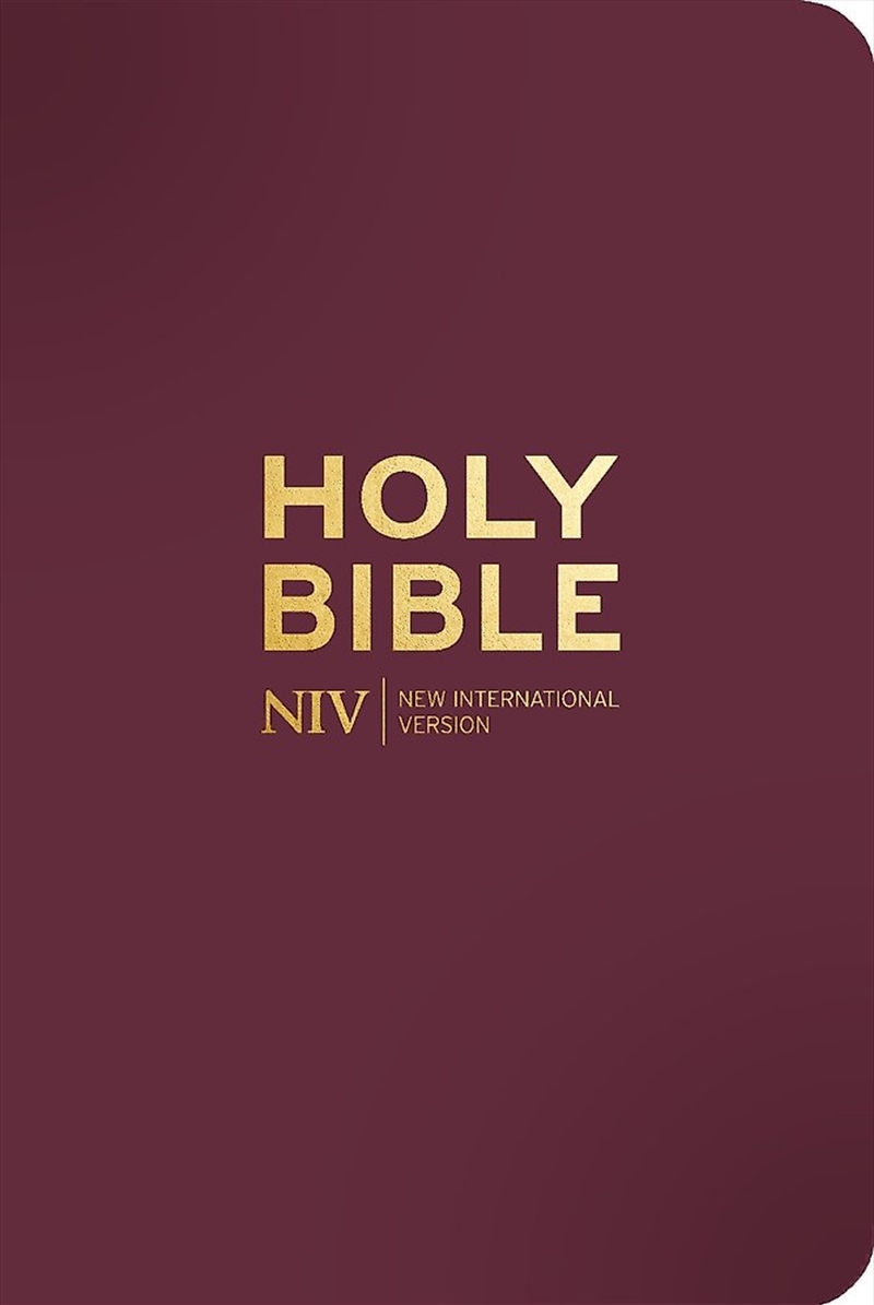 Niv Pocket Mulberry Bible With Gold Zip/Product Detail/Religion & Beliefs