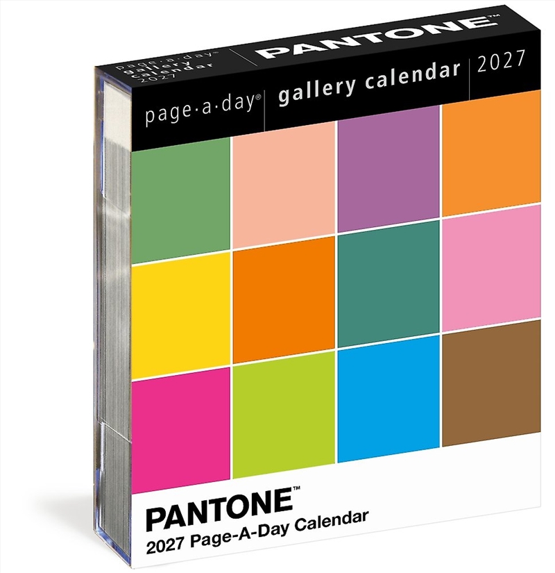 Pantone Page-A-Day Gallery Calendar 2027/Product Detail/Art