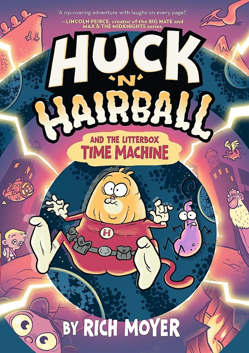 Huck 'N' Hairball And The Litterbox Time Machine/Product Detail/Childrens Fiction Books
