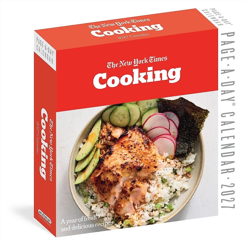 The New York Times Cooking Page-A-Day Calendar 2027/Product Detail/Recipes, Food & Drink