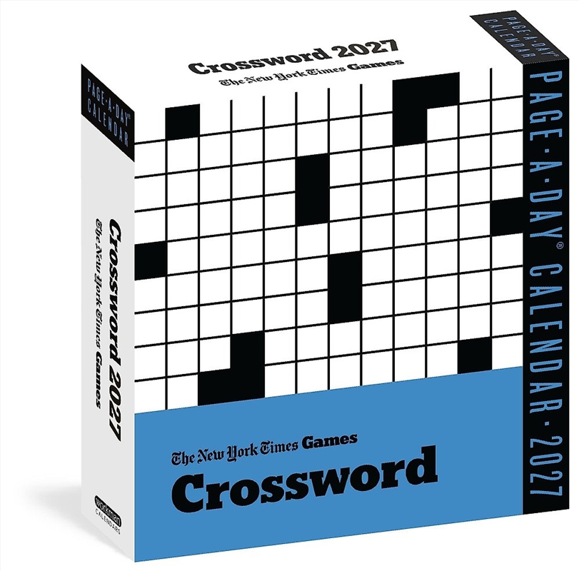 The New York Times Crossword Page-A-Day Calendar 2027/Product Detail/Adults Activity Books