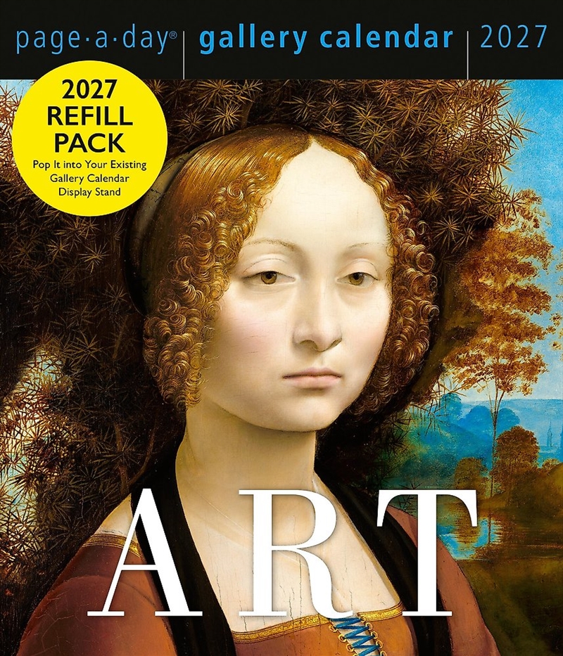 Art Page-A-Day Gallery Calendar Refill Pack 2027/Product Detail/Art