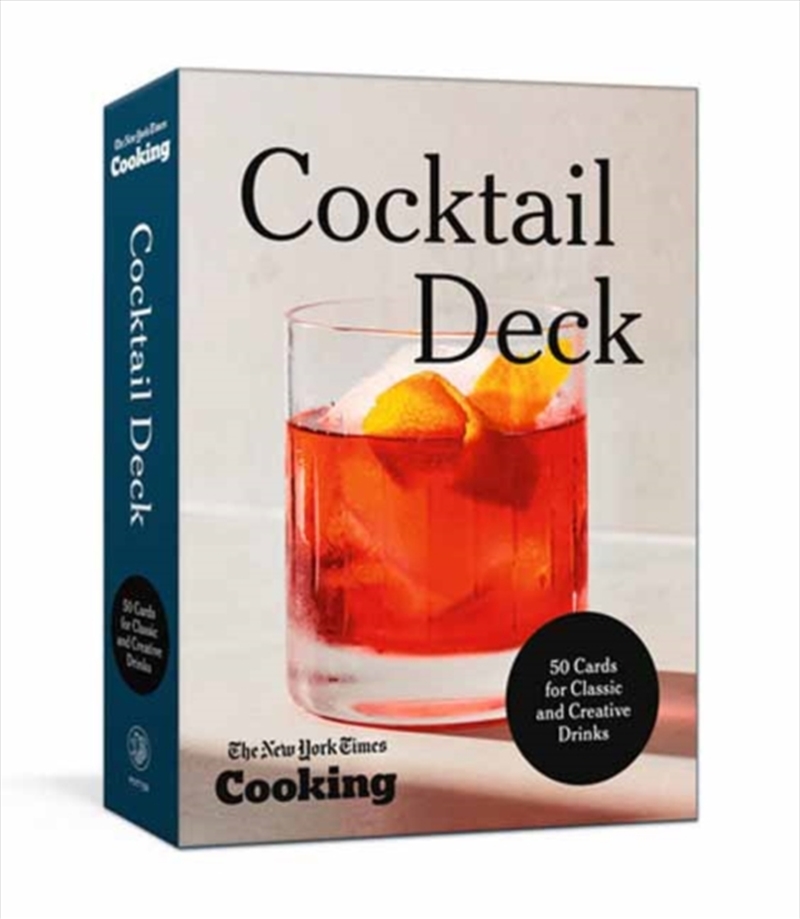 The New York Times Cooking Cocktail Deck : 50 Cards for Classic and Creative Drinks/Product Detail/Recipes, Food & Drink
