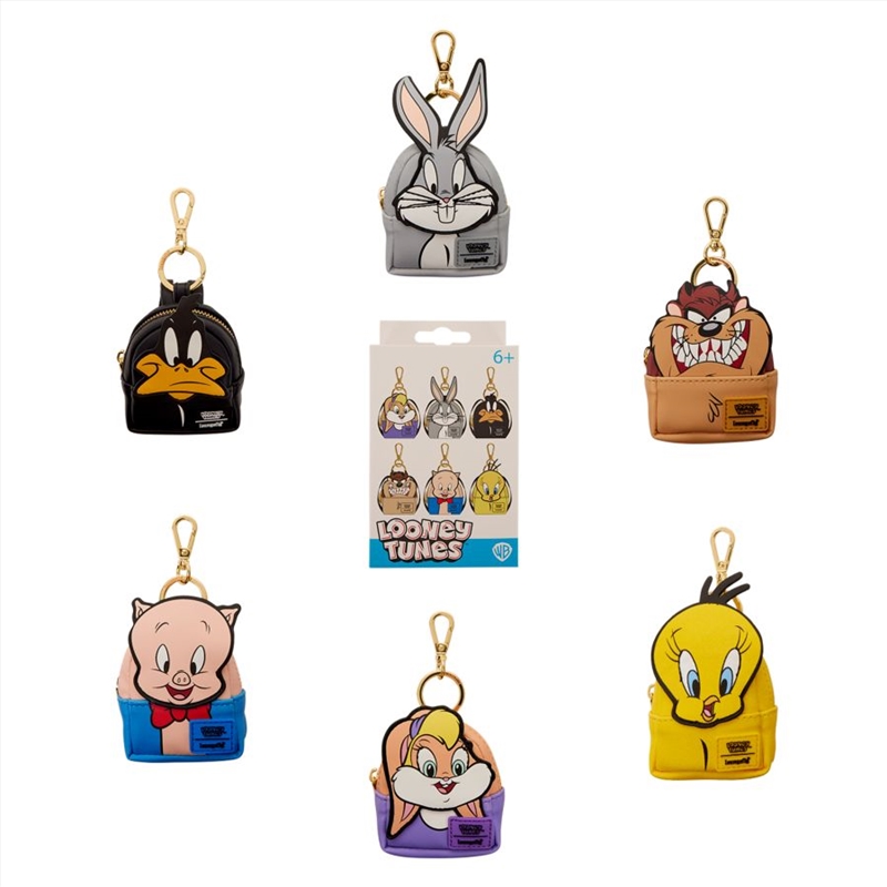 Loungefly Looney Tunes - Mystery Mini Backpack Keychain Charm (Sent At Random)/Product Detail/Keyrings