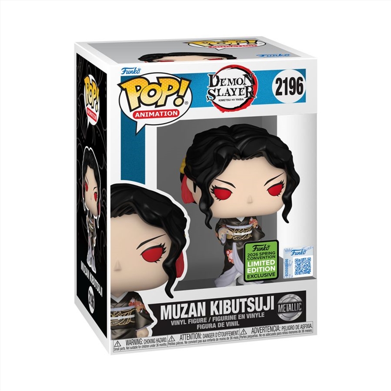 Demon Slayer - Muzan Kibutsuji ECCC 2026 Pop! Vinyl [RS]/Product Detail/Convention Exclusives