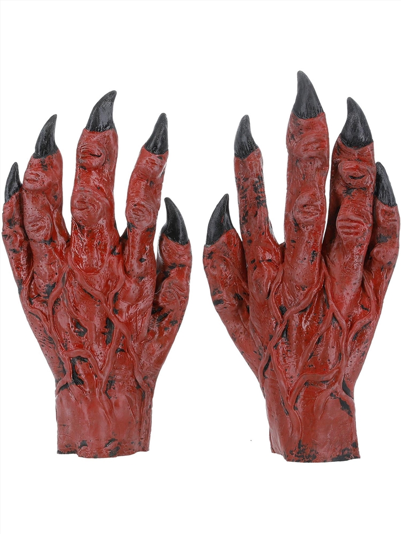 Devil Hands, Latex - Adult/Product Detail/Costumes