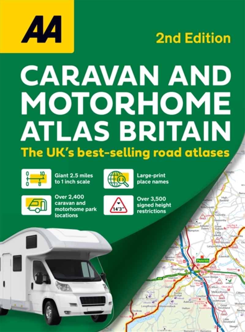 AA Caravan & Motorhome Atlas Britain/Product Detail/Travel & Holidays