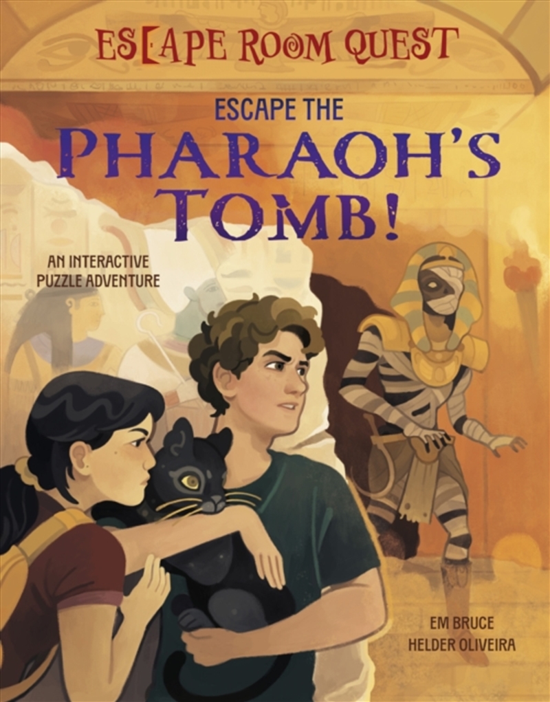 Escape Room Quest: Escape the Pharaoh's Tomb!/Product Detail/Kids Activity Books