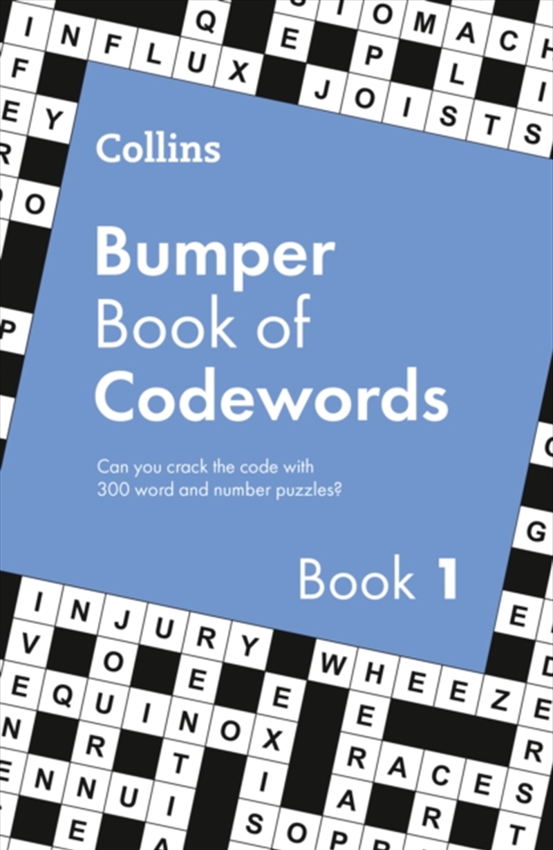 Collins Bumper Book of Codewords Book 1 : 300 Crossword and Number Puzzles/Product Detail/Adults Activity Books