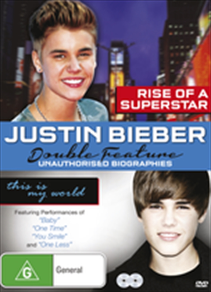 Justin Bieber Double Unauthorised Biographies/Product Detail/Visual