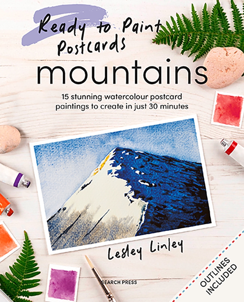 Ready To Paint Postcards Mountains/Product Detail/Art