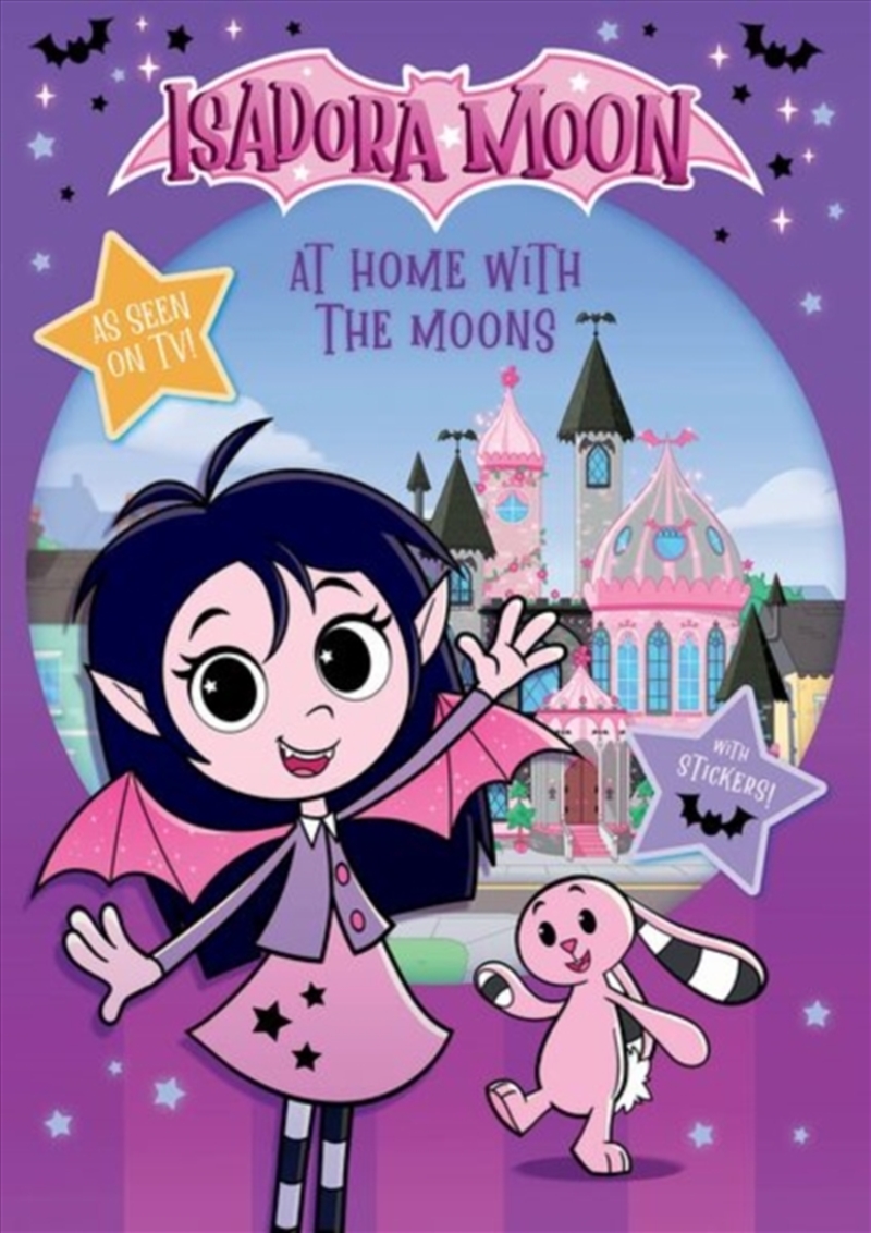 Isadora Moon: At Home with the Moons, packed with puzzles, colouring, drawing, and stickers (as seen/Product Detail/Kids Activity Books