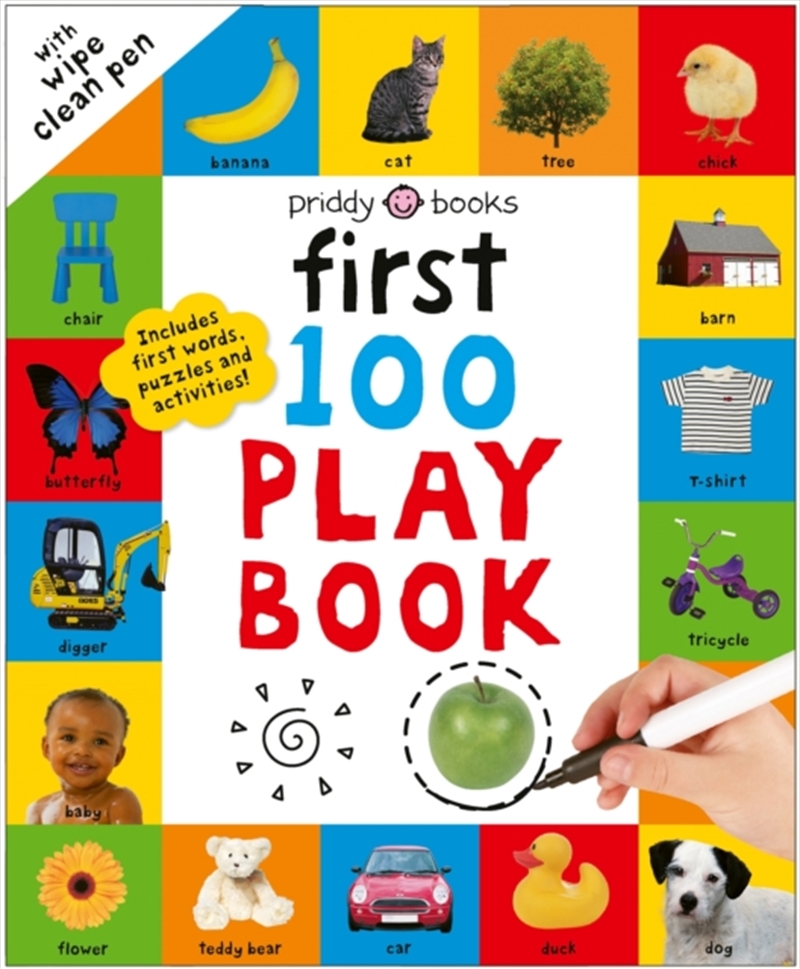 First 100 Play Book : A first words wipe-clean activity book/Product Detail/Kids Activity Books