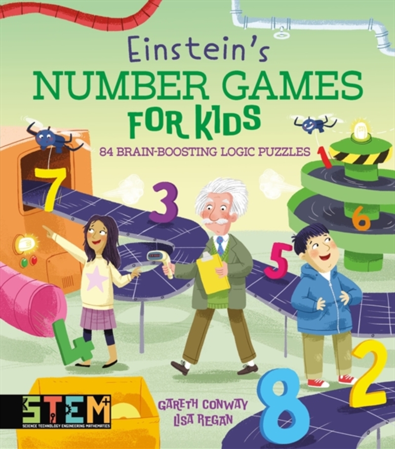 Einstein's Number Games for Kids : 84 Brain-Boosting Logic Puzzles/Product Detail/Kids Activity Books