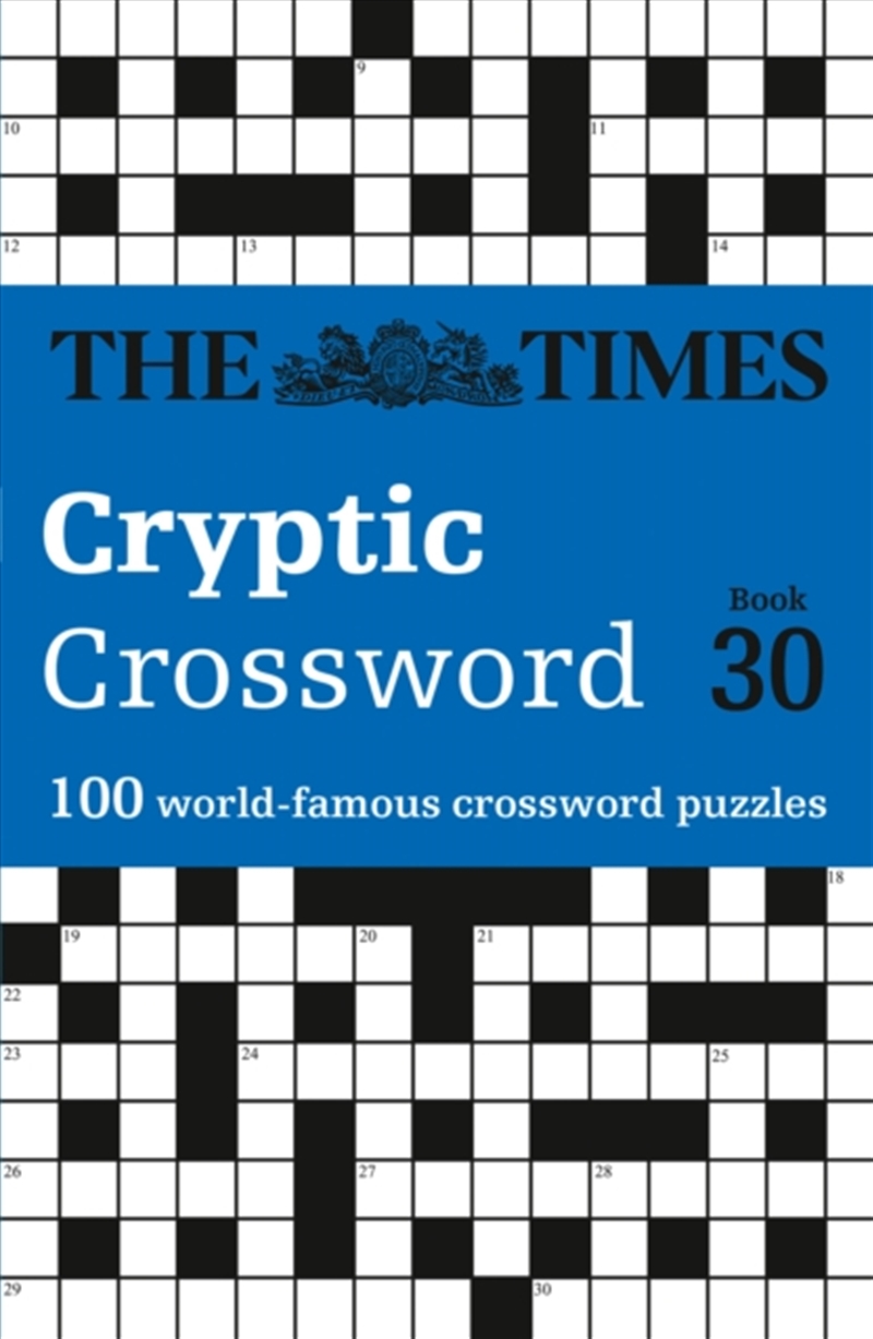 The Times Cryptic Crossword Book 30 : 100 World-Famous Crossword Puzzles/Product Detail/Adults Activity Books