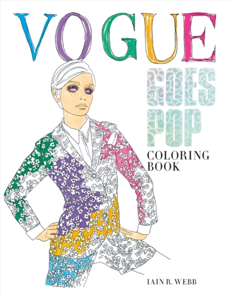 Vogue Goes Pop Colouring Book/Product Detail/Adults Colouring