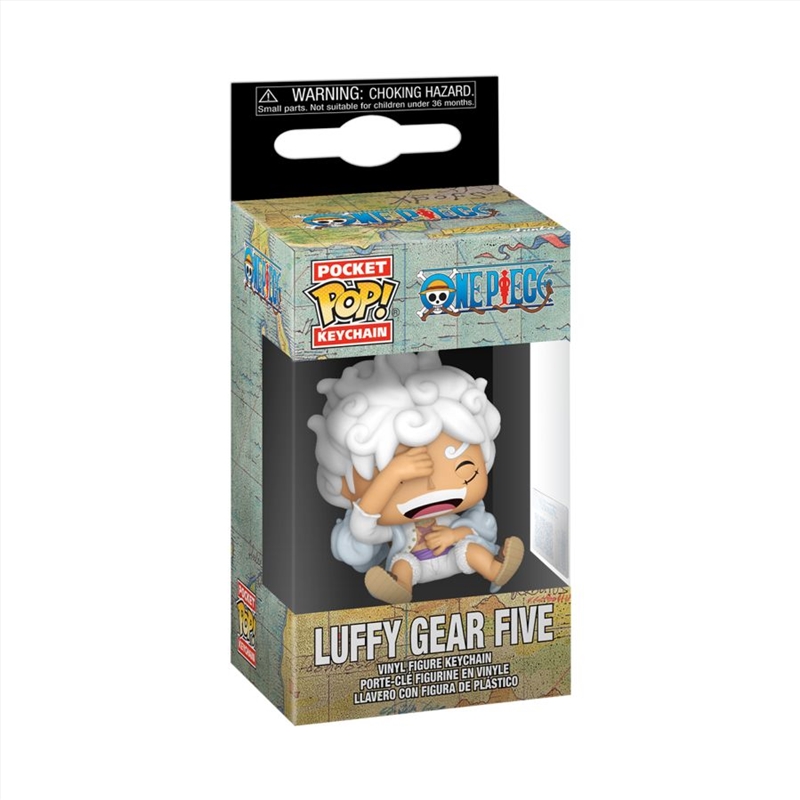One Piece - Luffy Gear 5 Pop! Keychain/Product Detail/Pop Vinyl Keychains