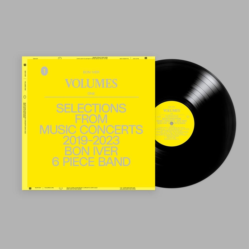Volumes: One Selections From Music Concerts 2019-2023 Bon Iver 6 Piece Band/Product Detail/Alternative