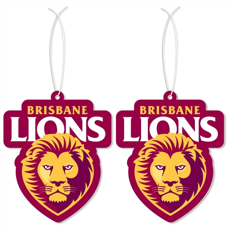 AFL - Brisbane Lions Air Freshener S/2/Product Detail/Homewares