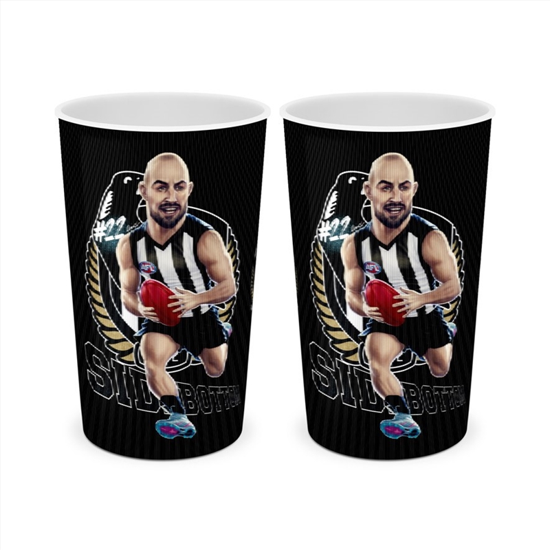 AFL - Collingwood Grange Lenticular Tumbler - Sidebott/Product Detail/Drinkware