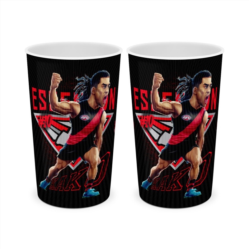 AFL - Essendon Grange Lenticular Tumbler - Kako/Product Detail/Drinkware
