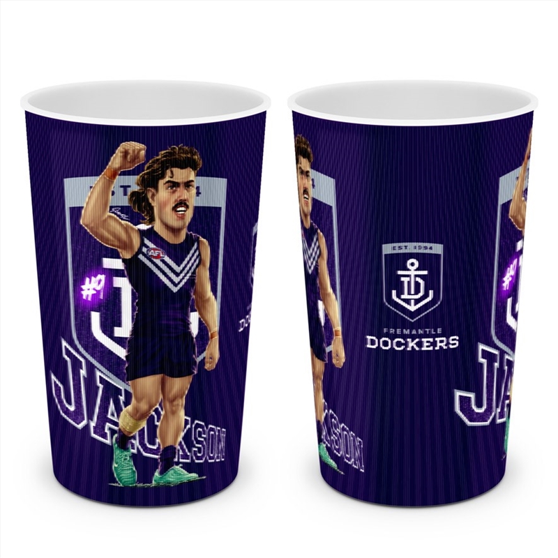 AFL - Fremantle Grange Lenticular Tumbler - Jackson/Product Detail/Drinkware