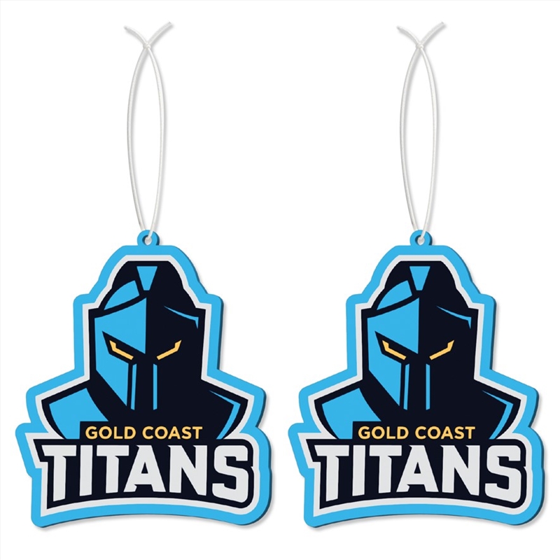 Nrl - Gold Coast Titans Air Freshener S/2/Product Detail/Homewares