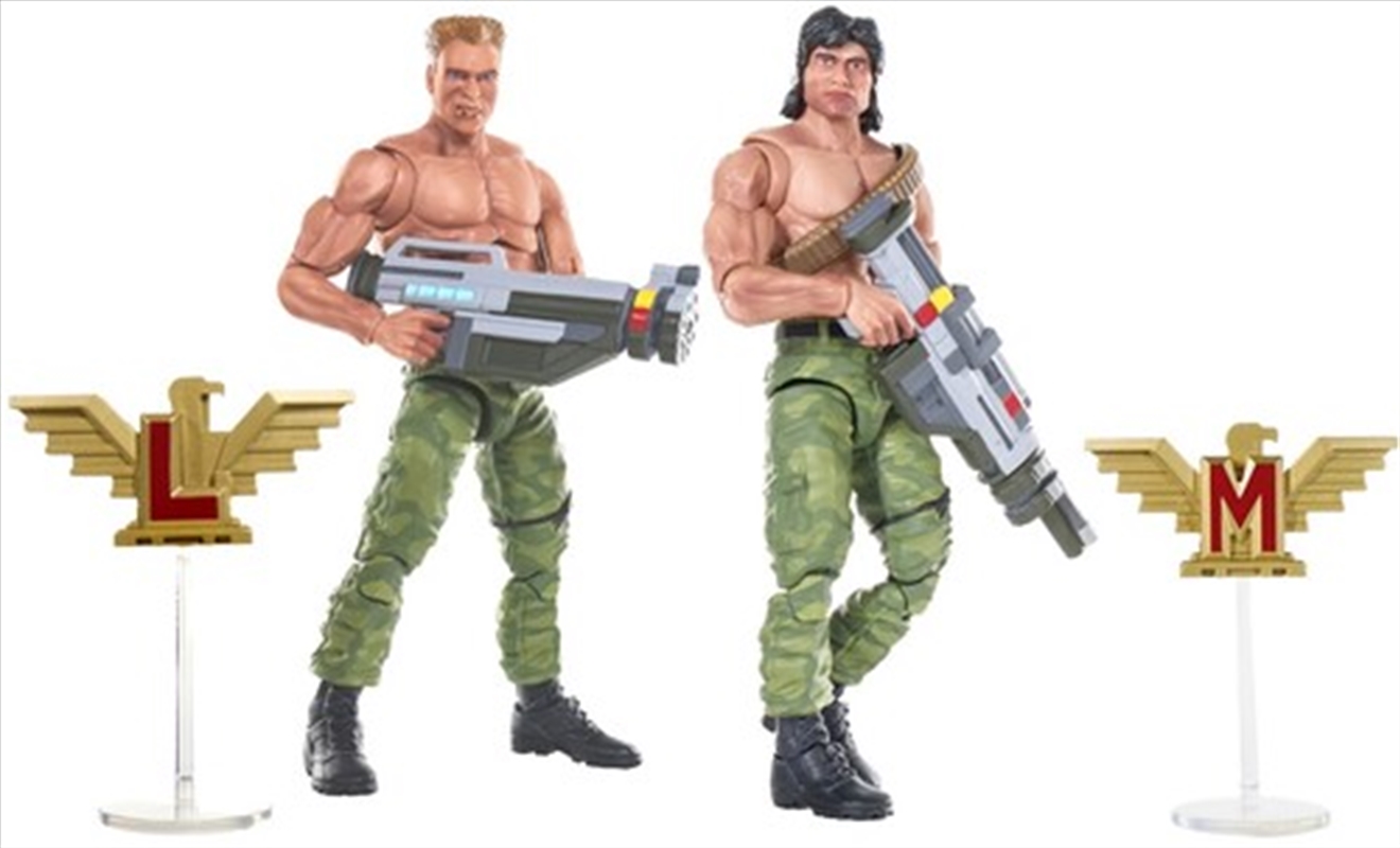 Contra - Arcade Edition Bill & Lance 1/12 Scale Signature Series Figure Set 2-Pack/Product Detail/Figurines