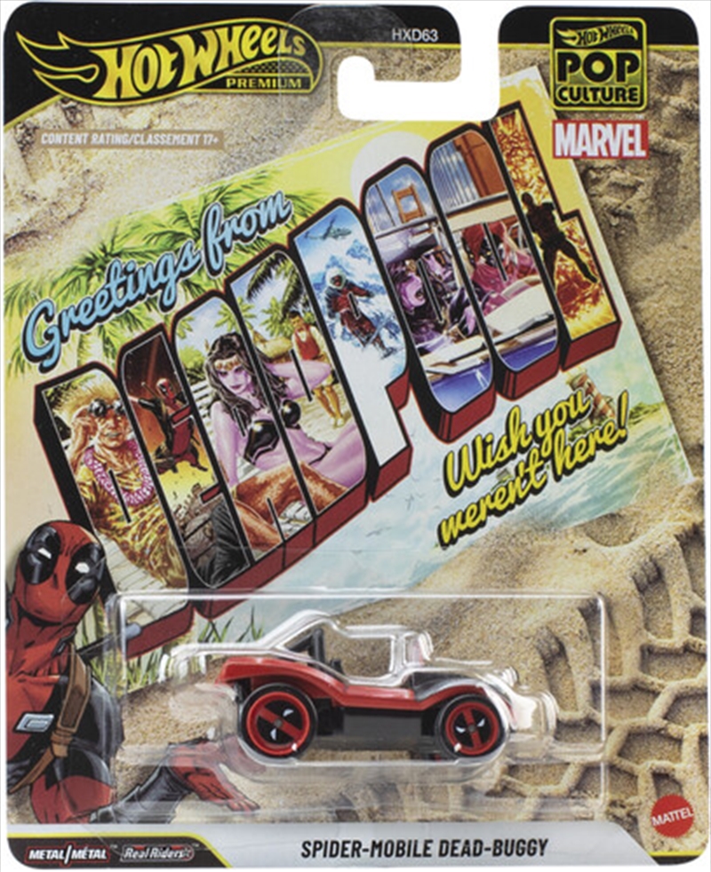 Hot Wheels Premium Spider Mobile Marvel/Product Detail/Figurines