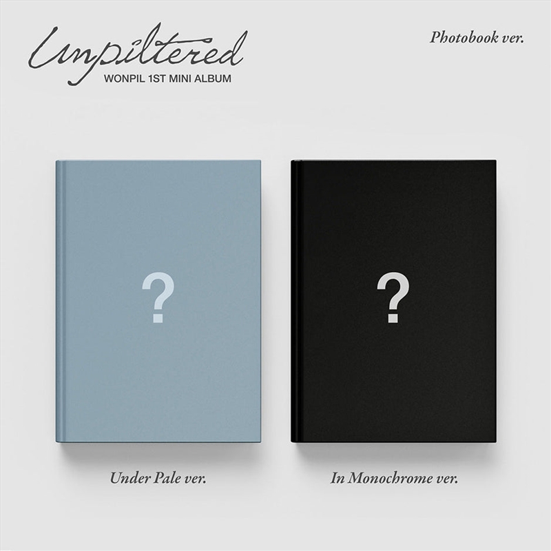 Day6 Wonpil - Unpiltered 1st Mini Album Photobook Ver Set/Product Detail/World