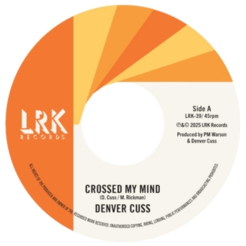 Crossed My Mind / You Dont Get It/Product Detail/R&B