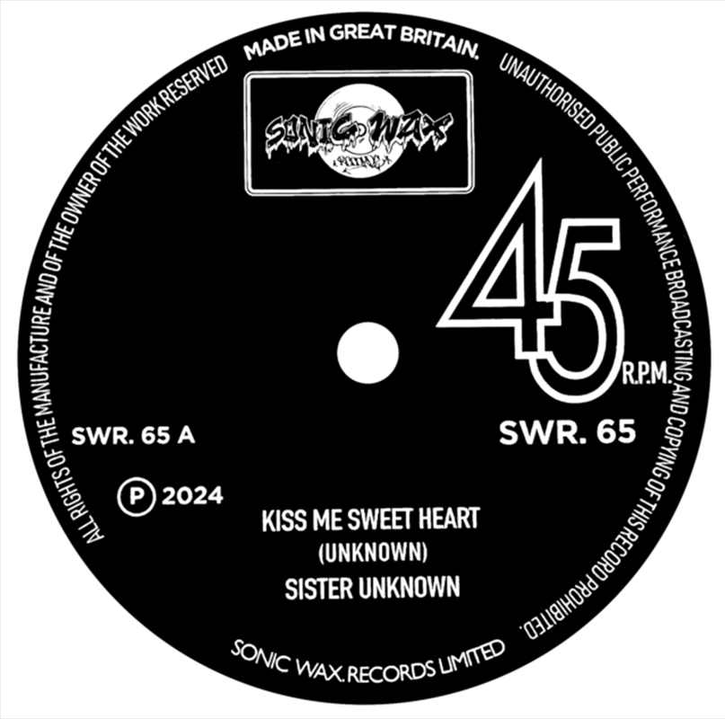 Kiss Me Sweetheart/Product Detail/R&B