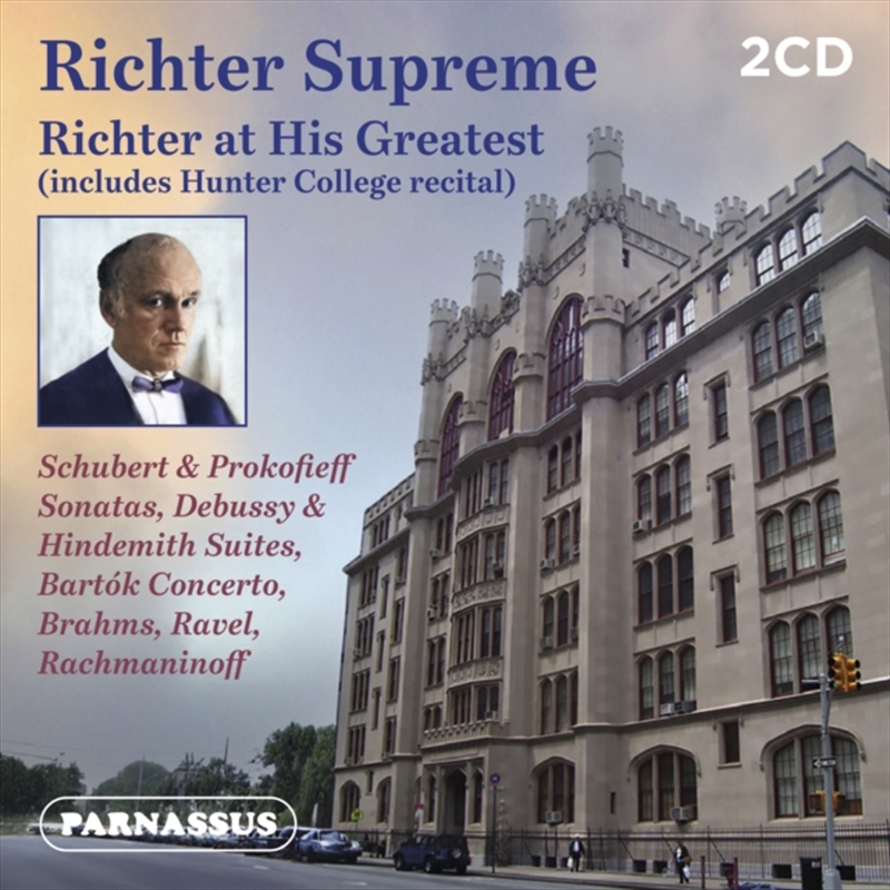 Richter Supreme: Hunter College 1965 / Tokyo 1988 / Budapest 1958/Product Detail/Classical