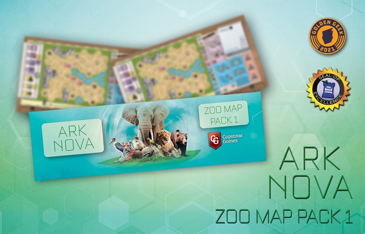 Ark Nova Zoo Map Pack 1/Product Detail/Board Games